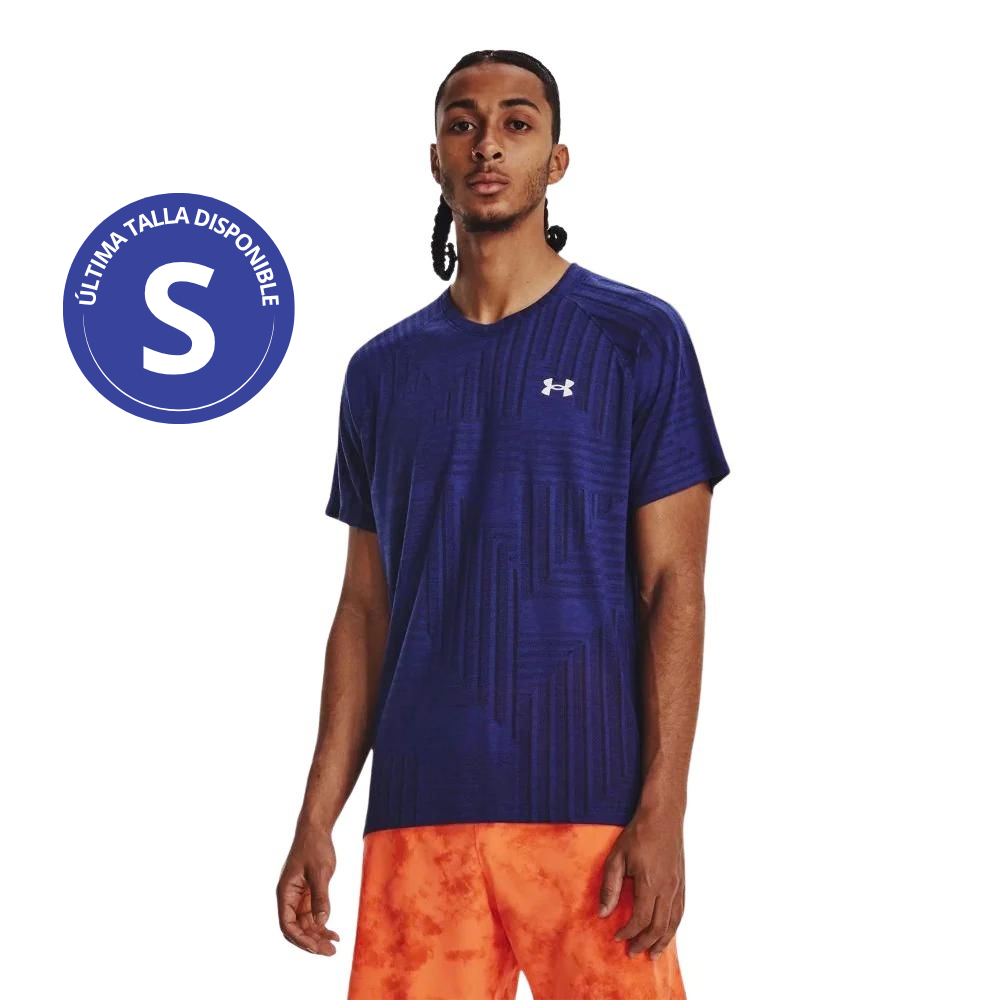 Under Armour Franela Manga Corta Streaker Para Caballero