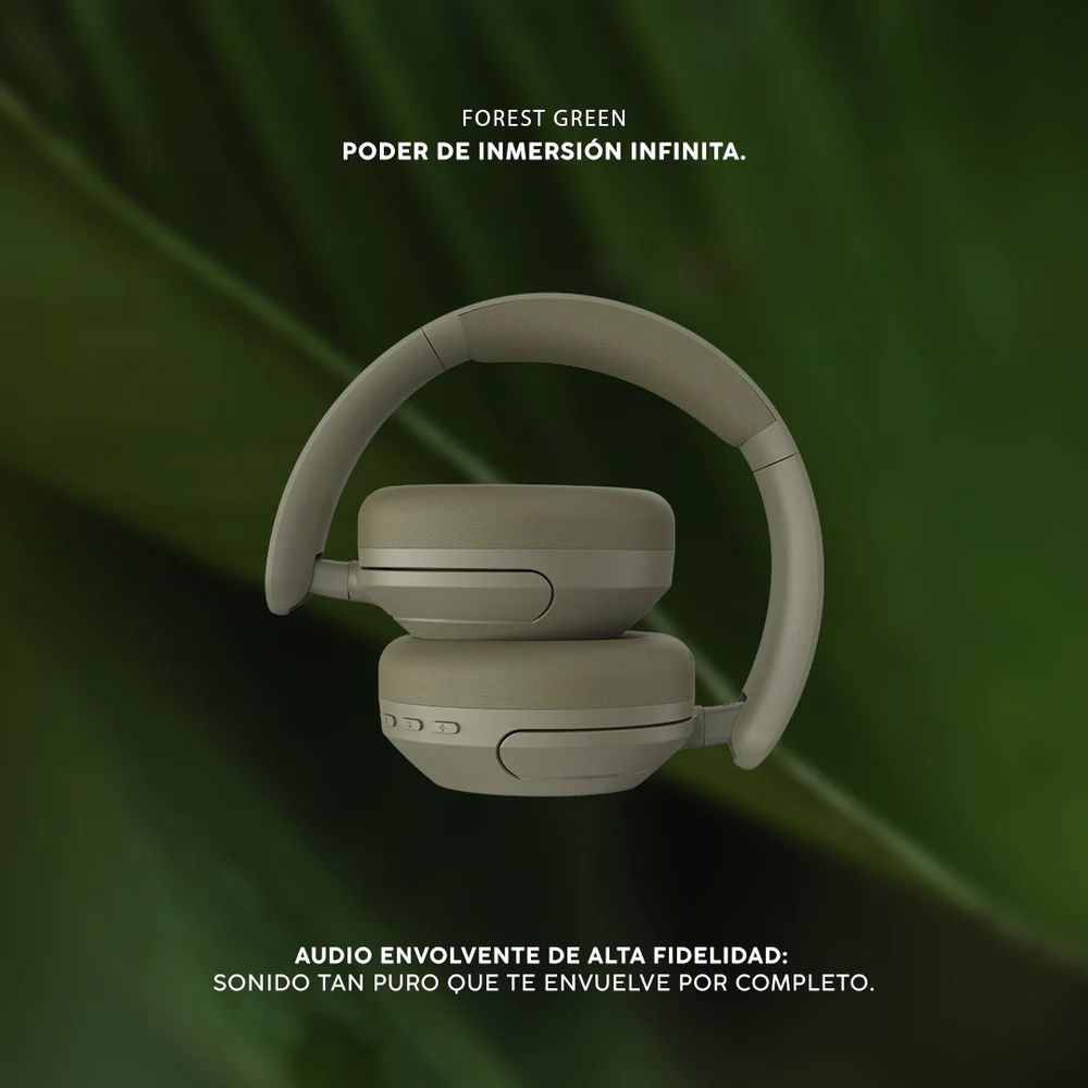 Cubitt Power Headphones Cancelación de Ruido Híbrida y Sonido Inmersivo