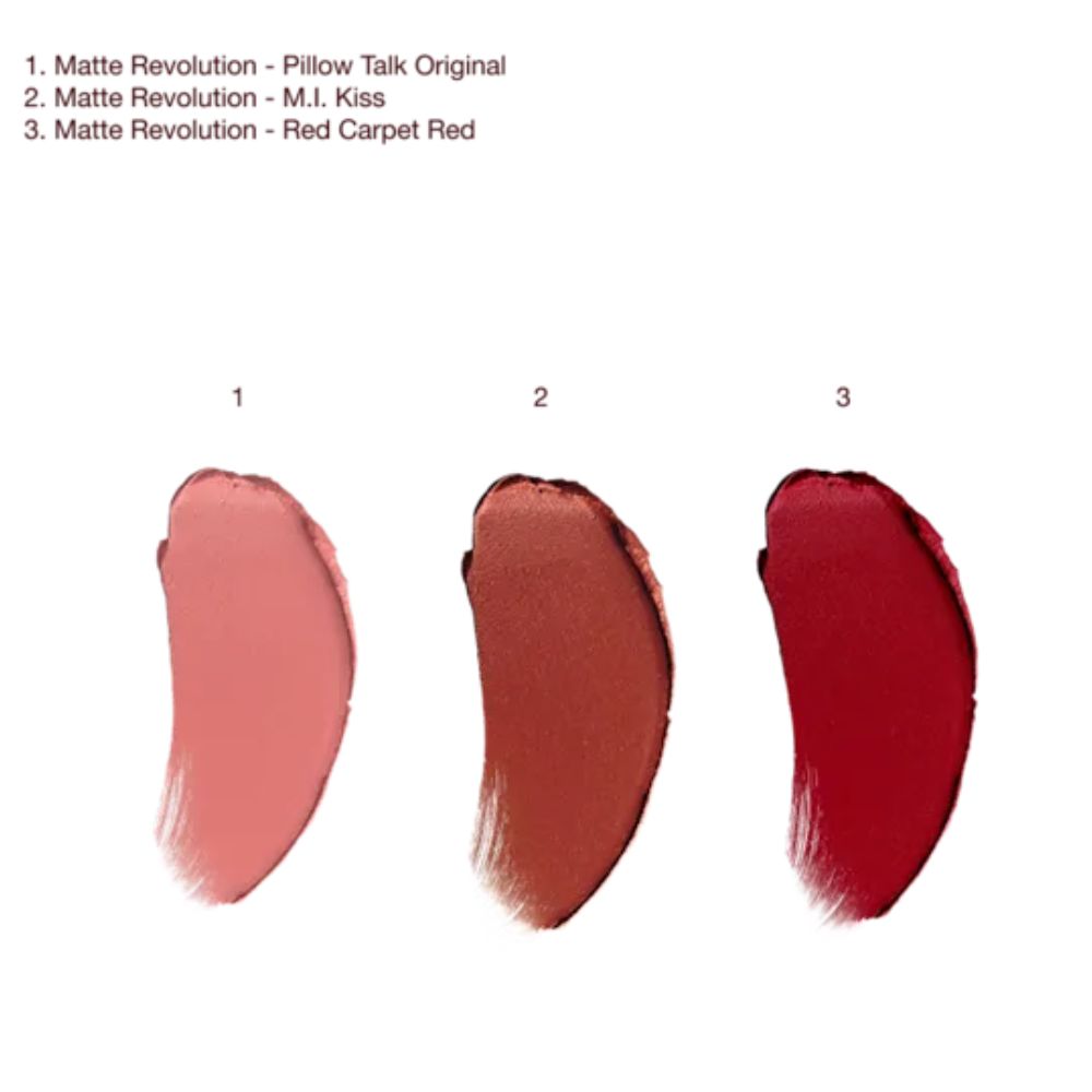 Charlotte Tilbury Hot Lips Bag Estuche + 3 Lipstick