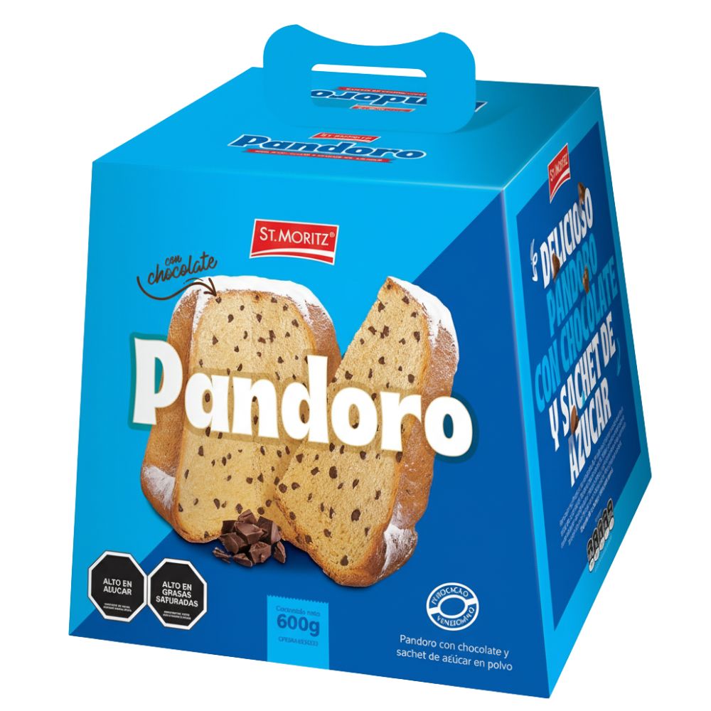 St. Moritz Pandoro con Chocolate 600gr
