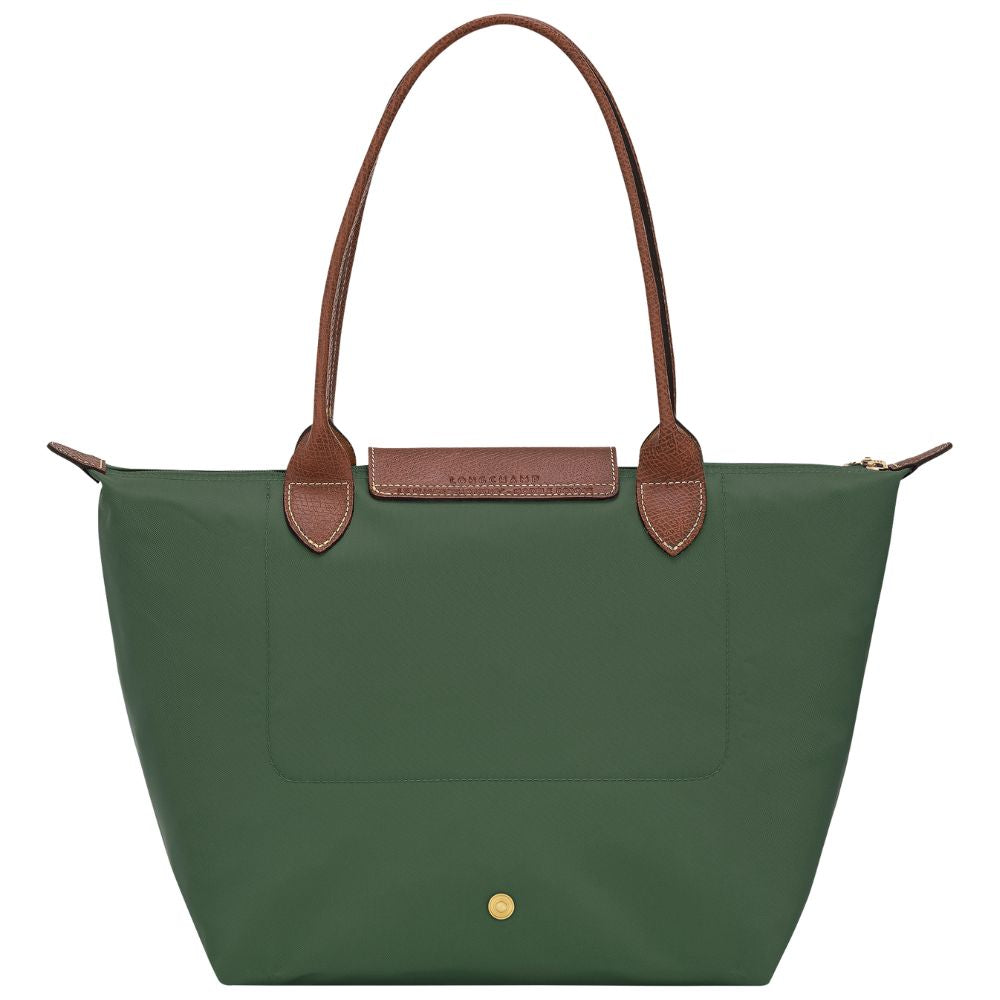 Longchamp Cartera Le Pliage Shoulder Bag Medium Color British Green