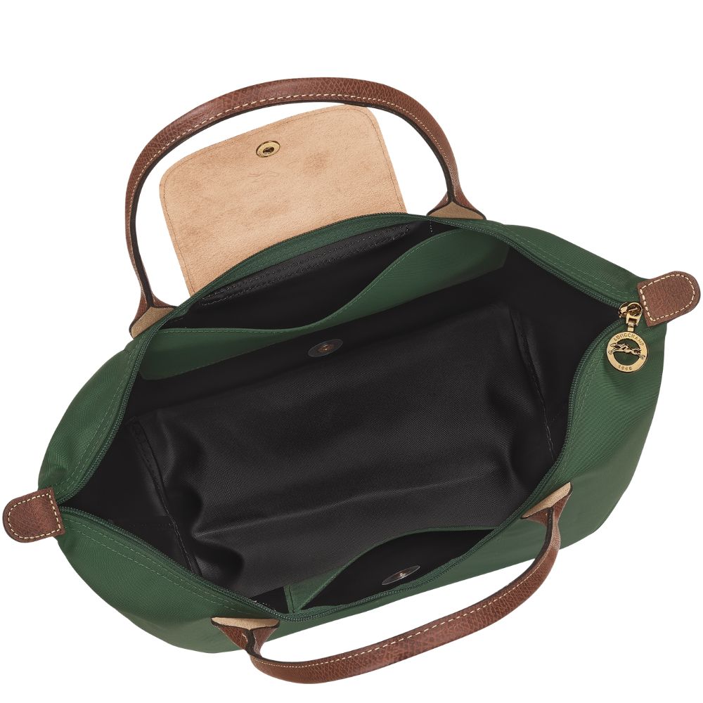 Longchamp Cartera Le Pliage Shoulder Bag Medium Color British Green