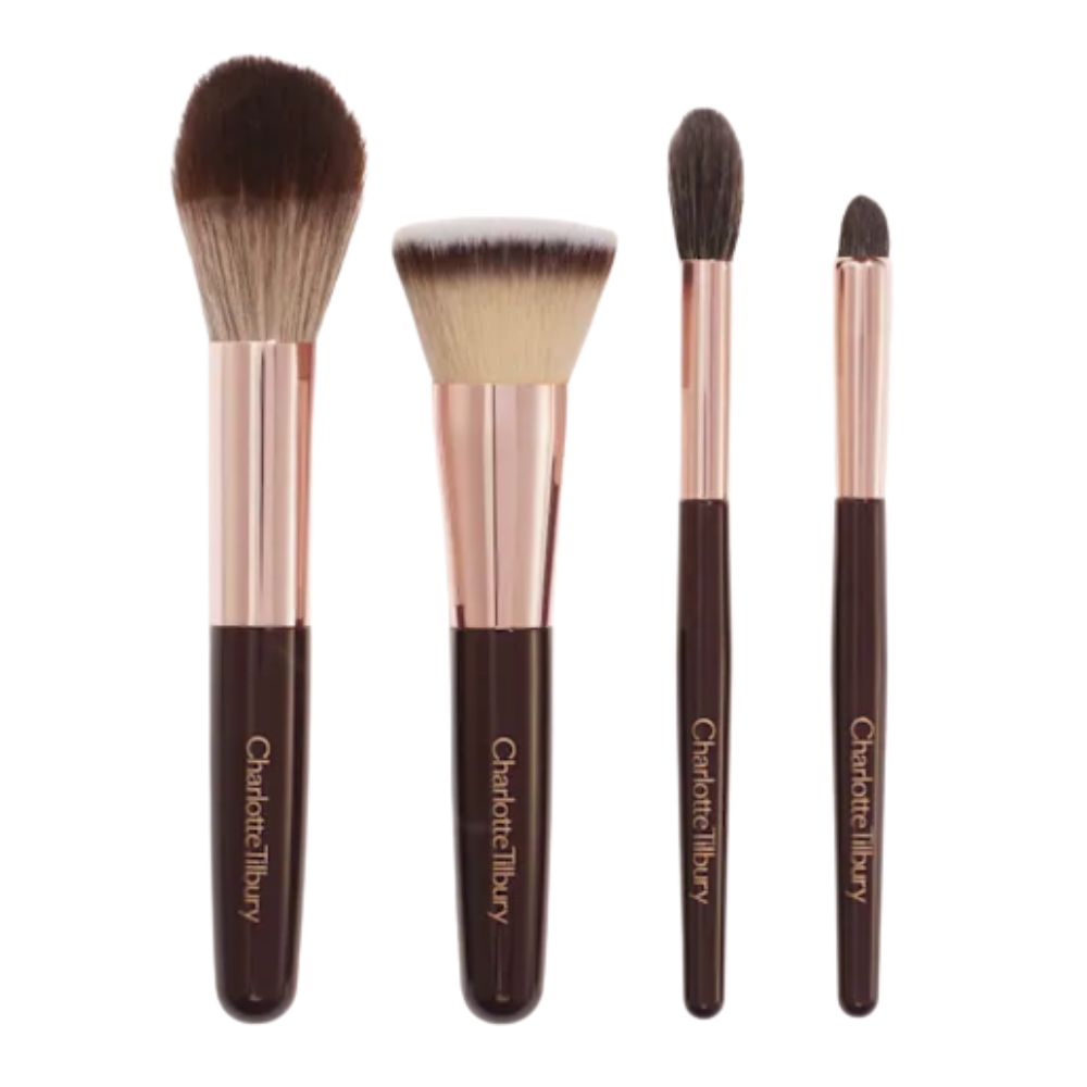 Charlotte Tilbury Hollywood Mini Brush Set Estuche + 4 Und