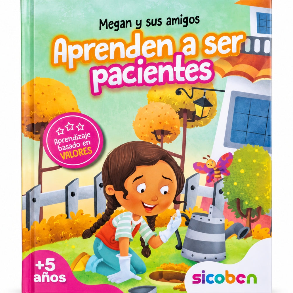 Libro De Lectura Megan Y Sus Amigos Aprenden A Ser Pacientes 24 pag