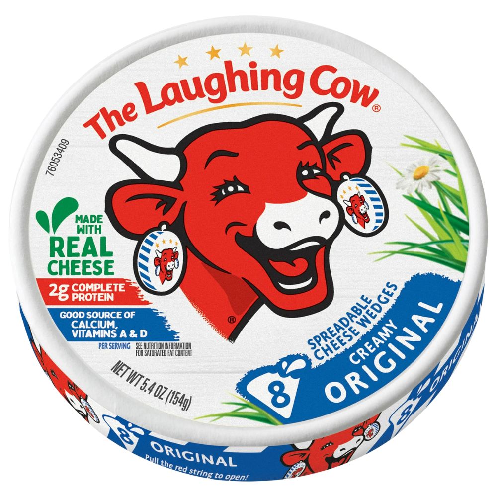 Triangulos de Queso The Laughing Cow Creamy Original 154g