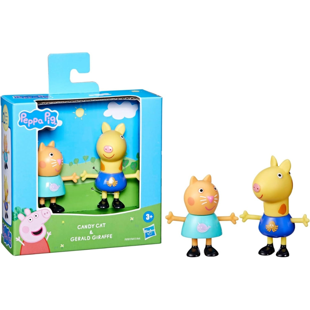 Hasbro Peppa Pig Mejores Amigos Gato De Caramelo Y Gerardo La Jirafa 3+
