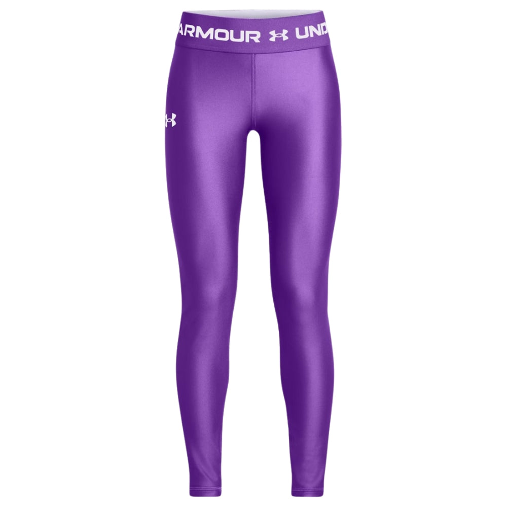 Under Armour Leggings Deportivos Para Niña Color Morado