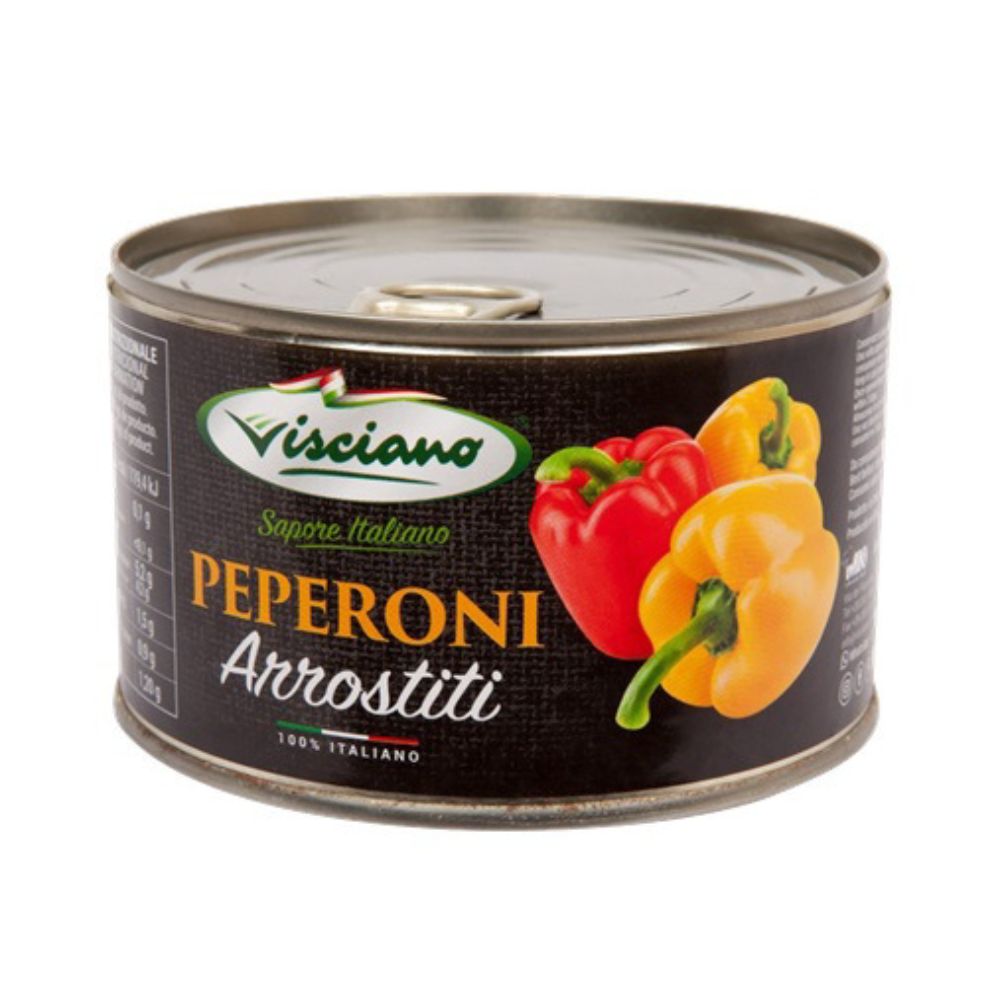 Visciano Sapore Italiano Peperoni Arrostiti A Filetti 400gr