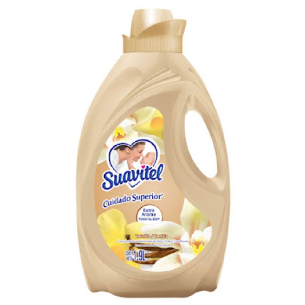 Suavizante Suavitel Cuidado Superior Vainilla 1.9 Litros