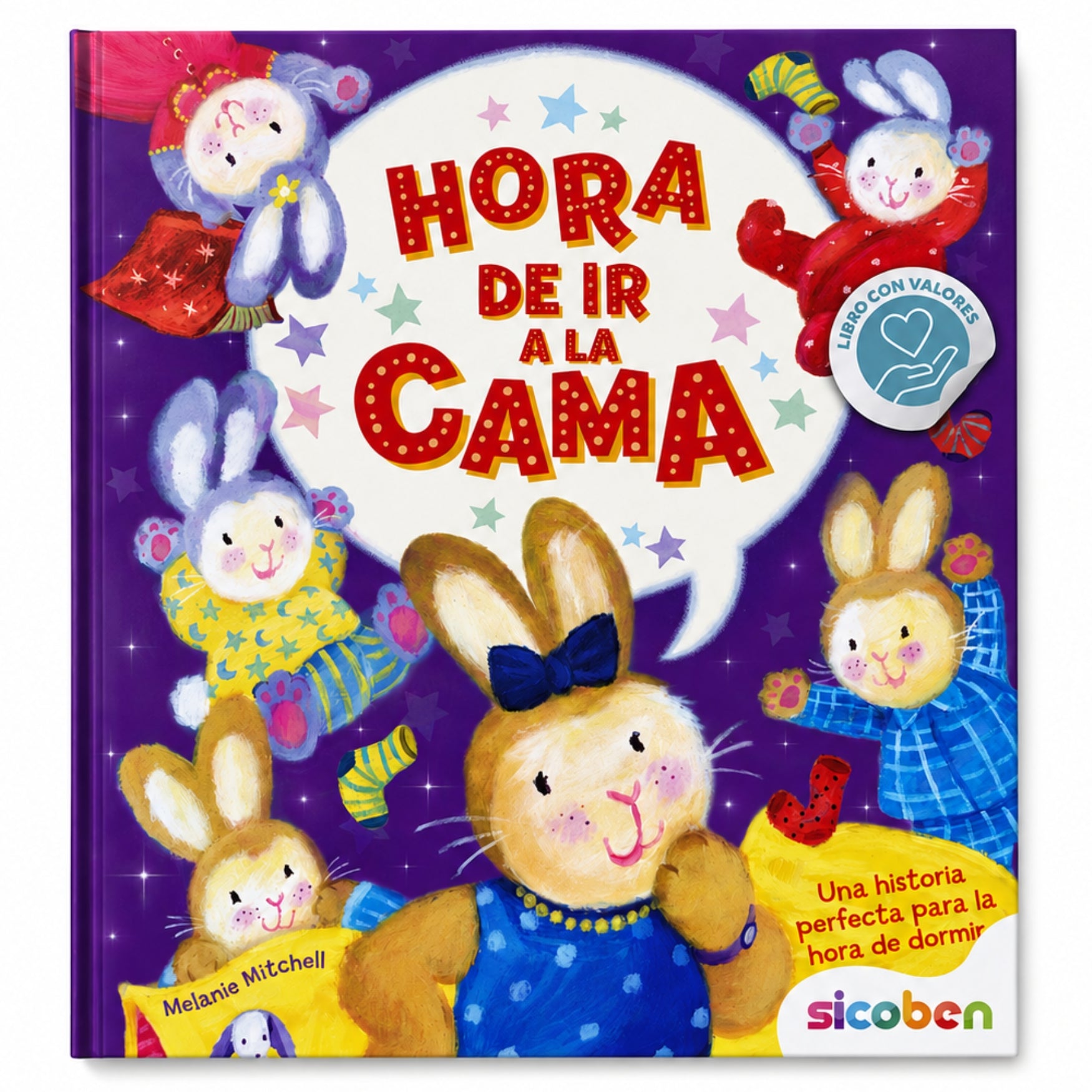 Sicoben Libro "Hora de ir a la cama" Autora Melanie Mitchell