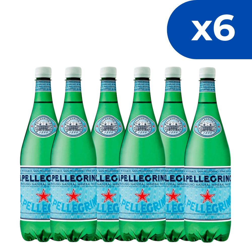 Agua San Pellegrino 500ml Pack 6 Und