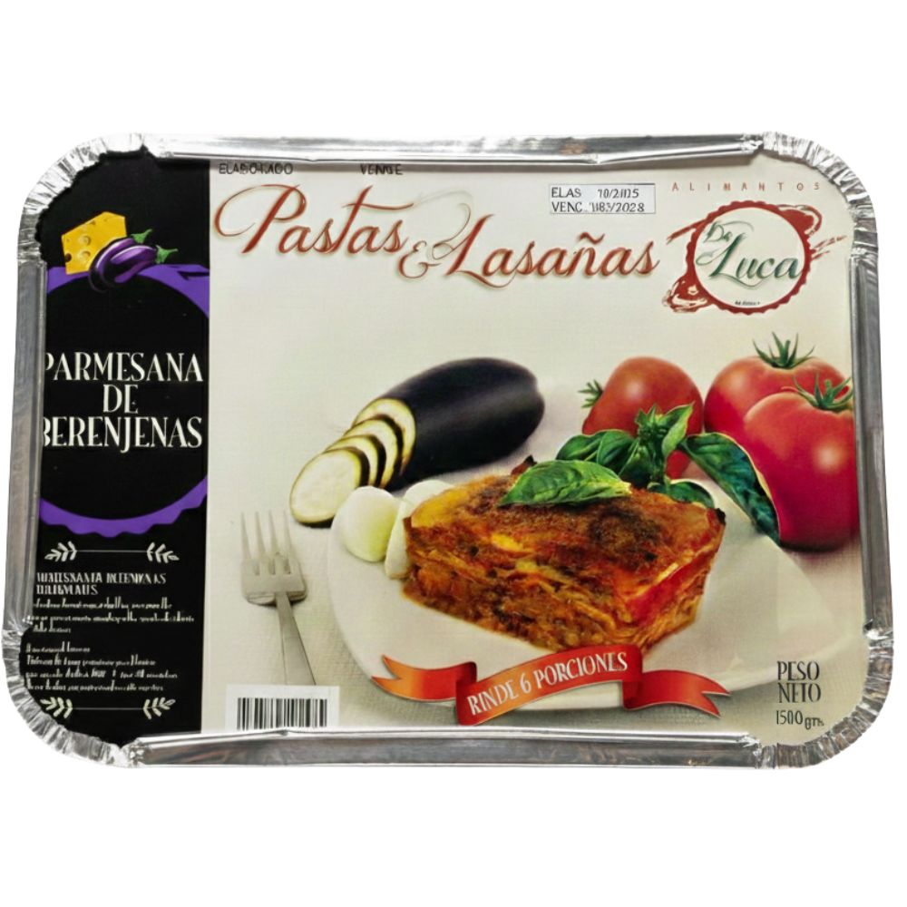 De Luca Parmesana de Berenjena 1500gr