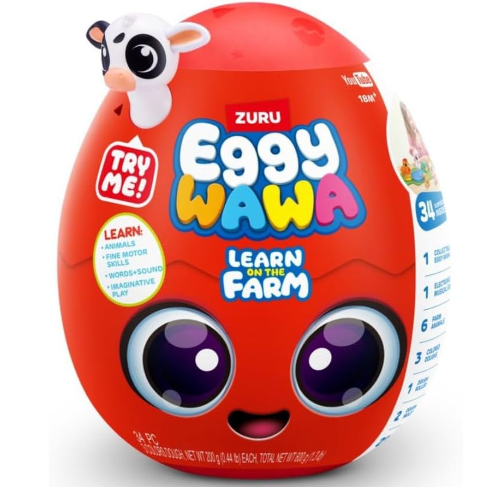 Zuru Eggy Wawa Learn on the Farm 18m+