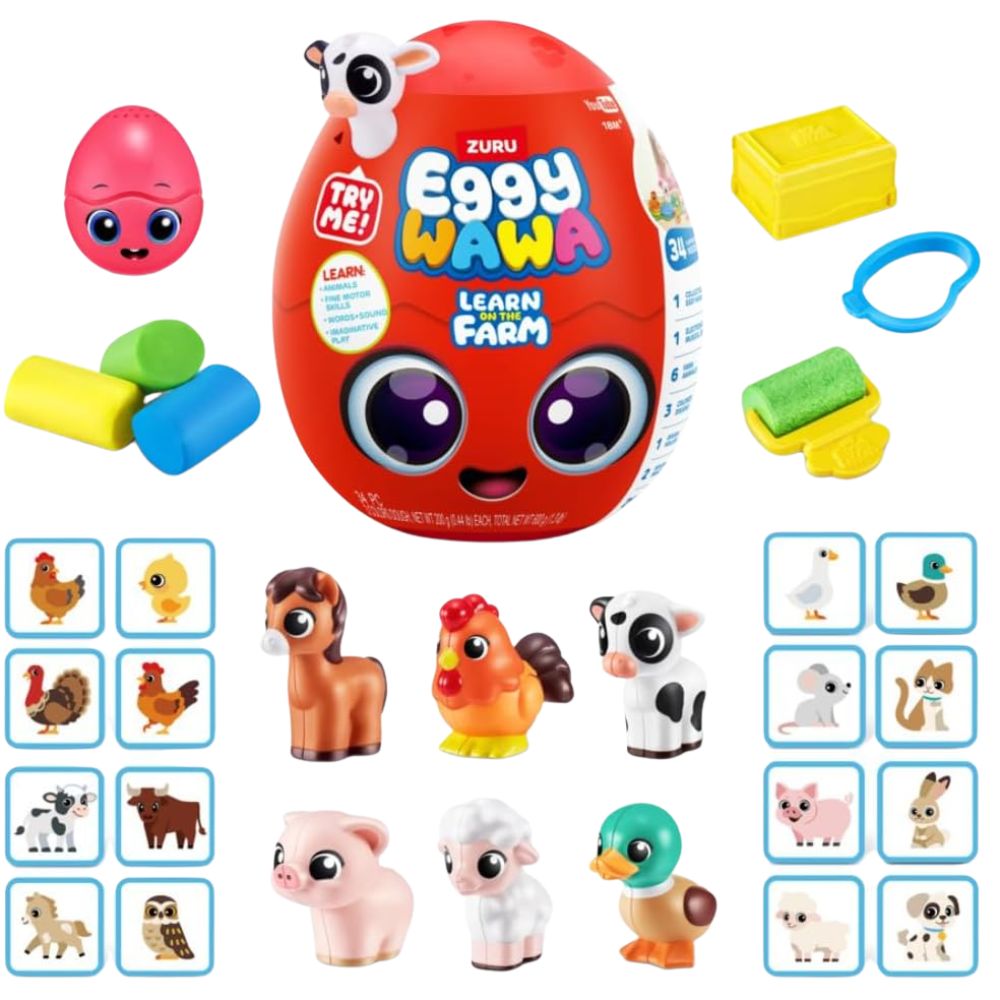 Zuru Eggy Wawa Learn on the Farm 18m+