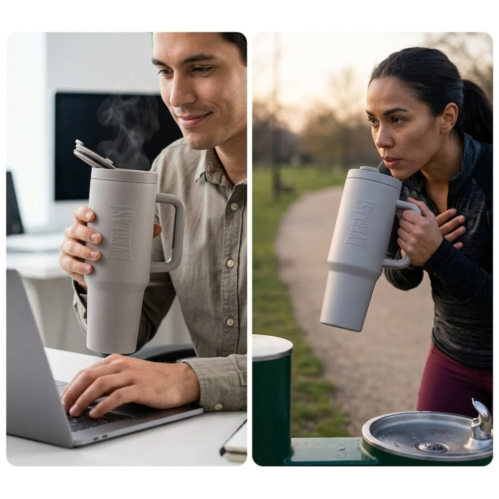 Everlast Vaso Termico Tumbler Master Color Light Grey 1200ml