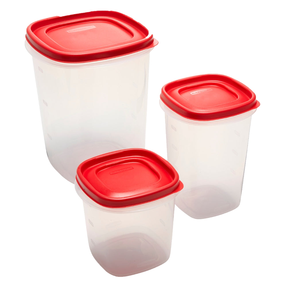 Rubbermaid Easy Set De Envases 6 Piezas Largos