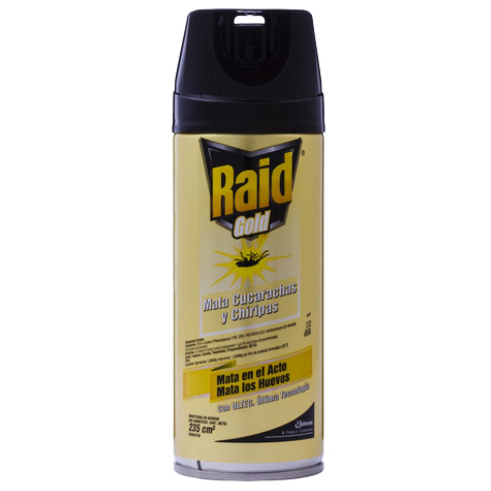 Raid Gold Insecticida en Aerosol 235cc