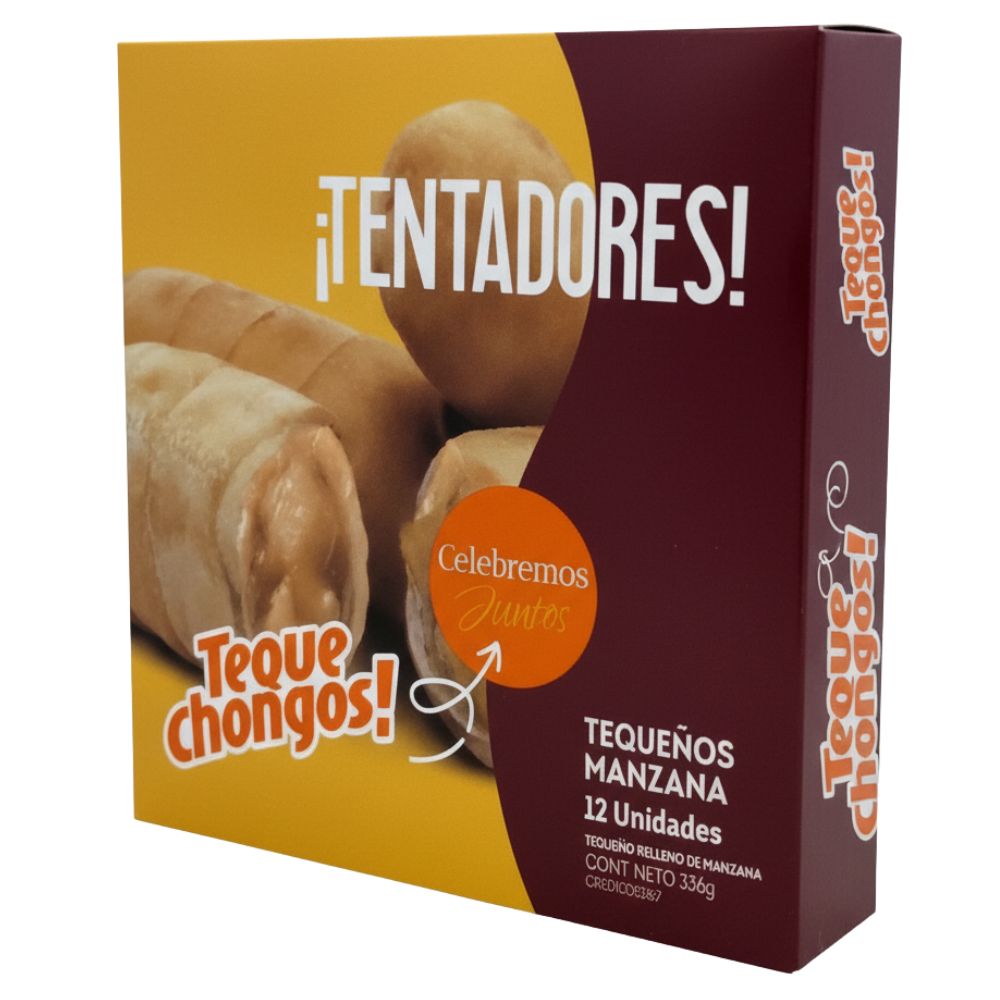 Tequechongos! Tequeños Rellenos de Manzana 12 Und