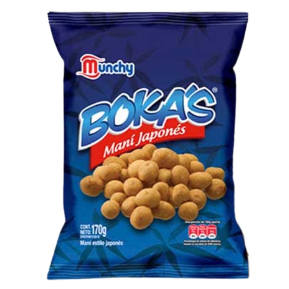 Munchy Boka's Mani Japones 170gr