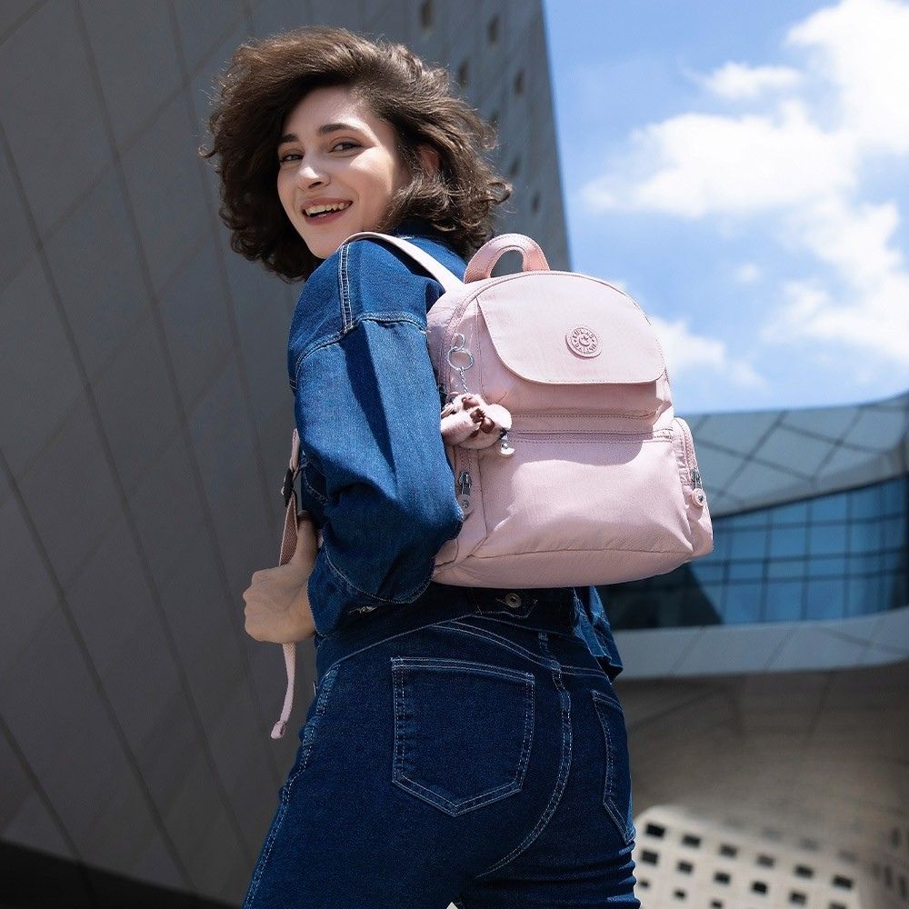 Kipling Bulto Soft Blush Backpack