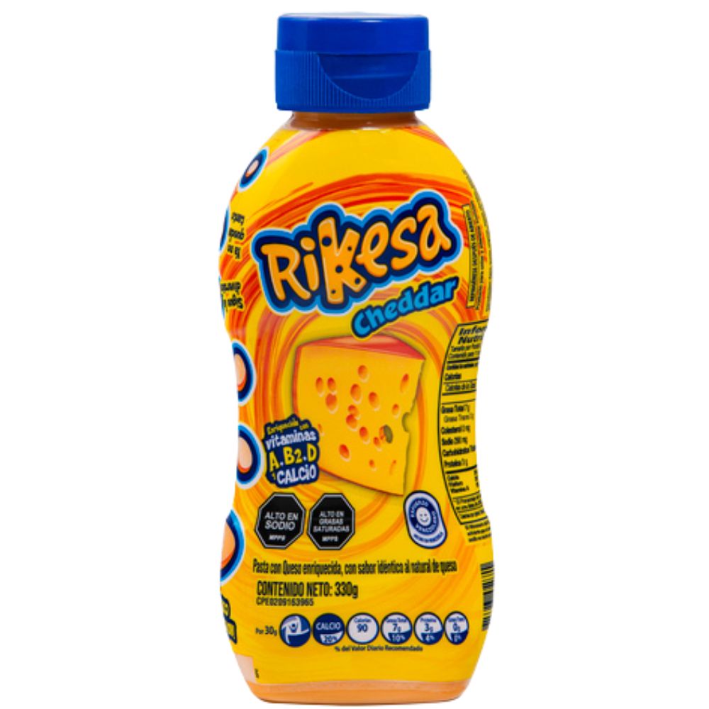 La Rikesa Rikesa Queso Untable Squeeze 330gr