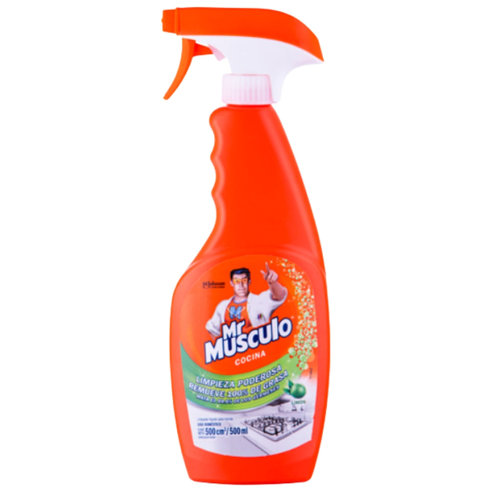 Mr Musculo Limpiador Antigrasa Limón 500ml