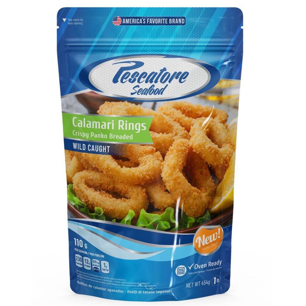 Pescatore Seafood Aros de Calamar Empanizados 113gr