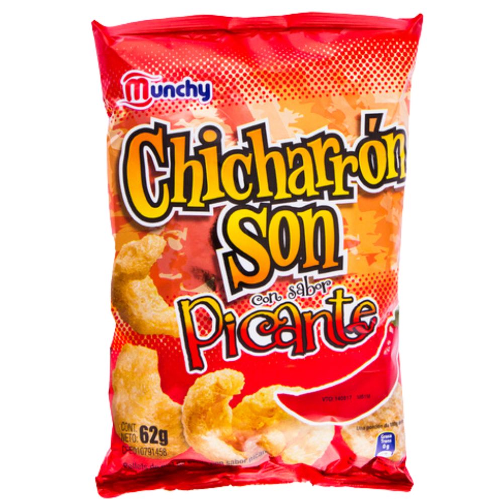 Munchy Chicharrón Picante 62gr