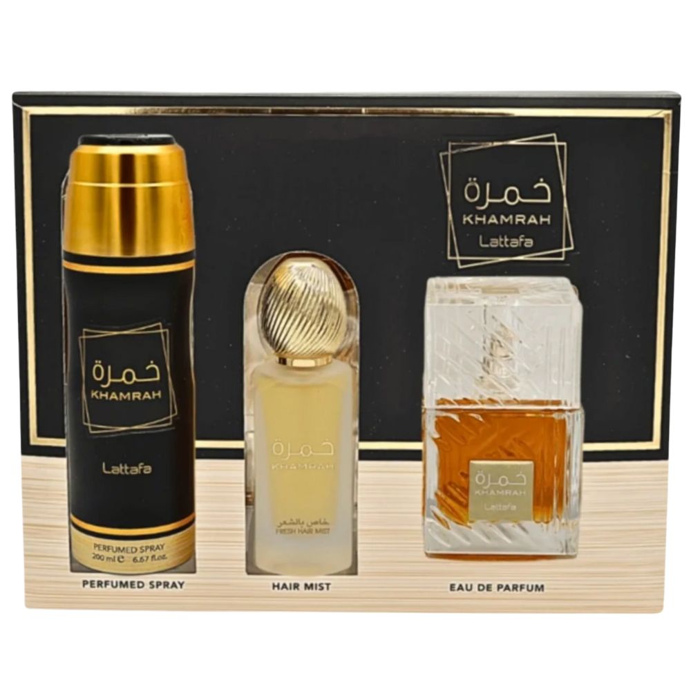 Lattafa Khamrah Set 3 Und Eau De Parfum Unisex