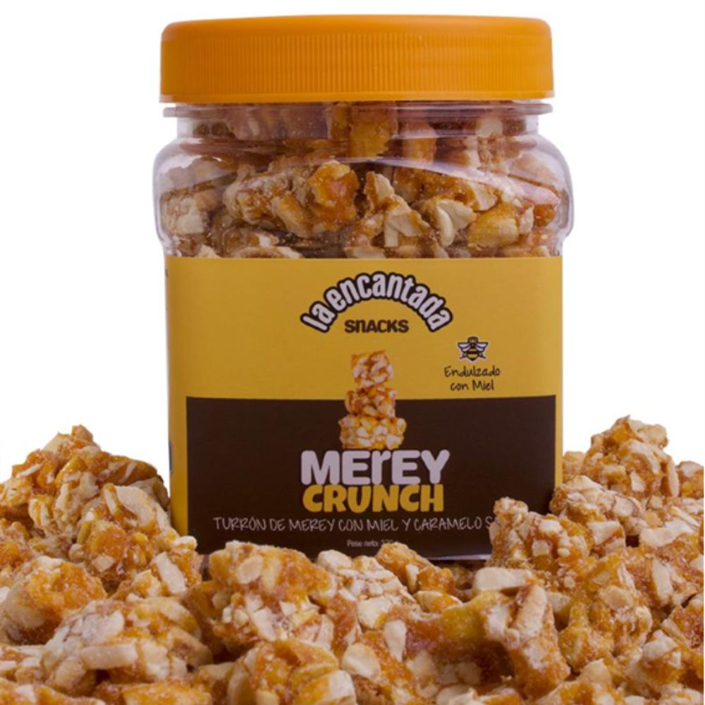 La Encantada Snack Turrón De Merey Con Miel Y Caramelo Salado 370gr