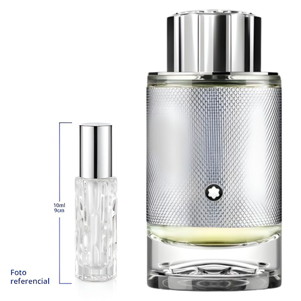 Mont Blanc Explorer Platinum Decant Travel Size 5ml y 10ml de 75 a 150 Sprays Aprox Eau de Parfum For Men