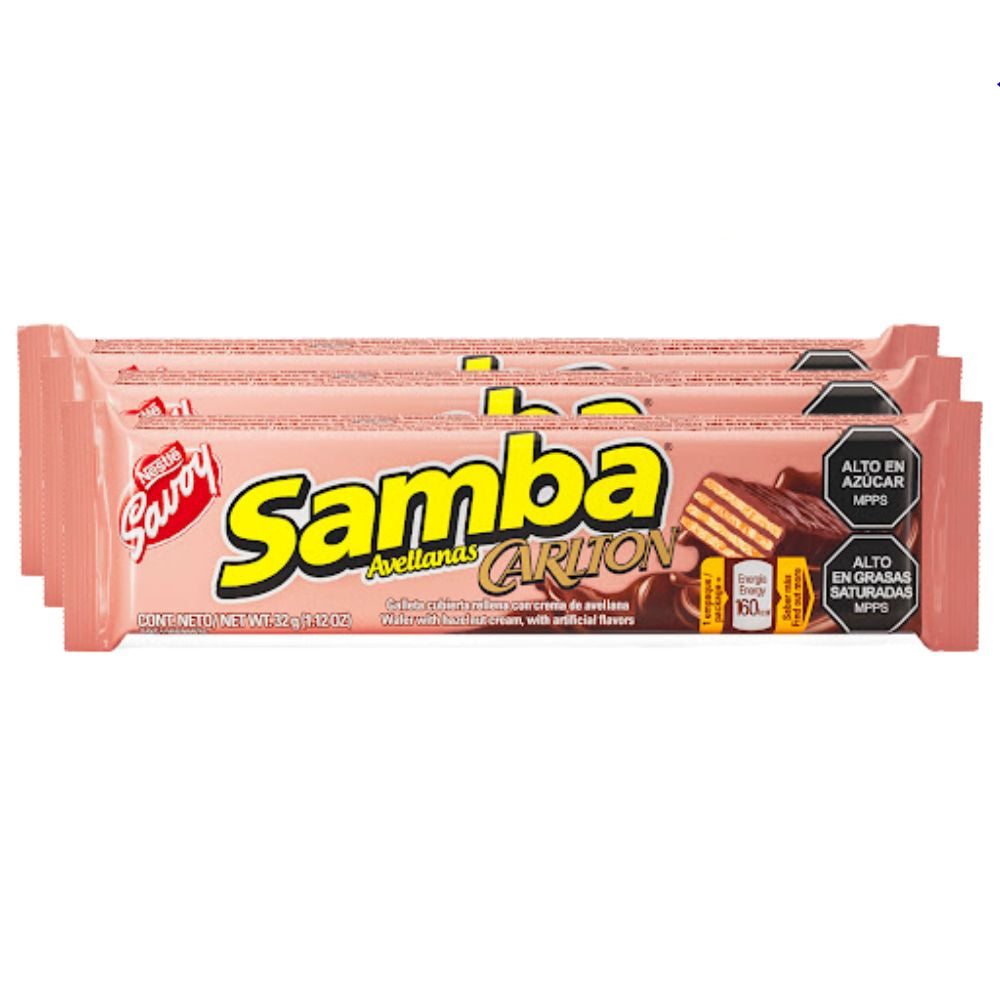 Samba Avellana Galleta de Chocolate 32 gr 20 und