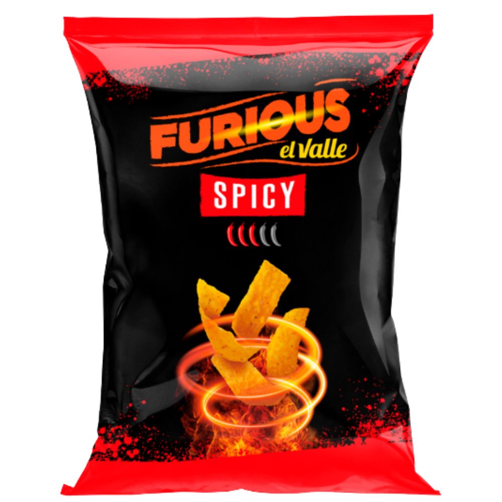 El Valle Tiras de Maiz Cayena y Limon 70gr