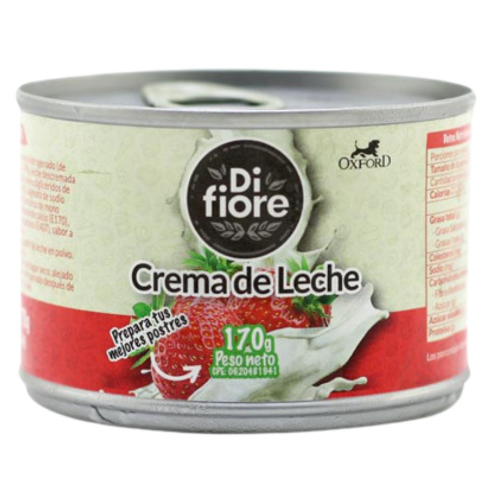 Crema De Leche Di Fiore 170gr