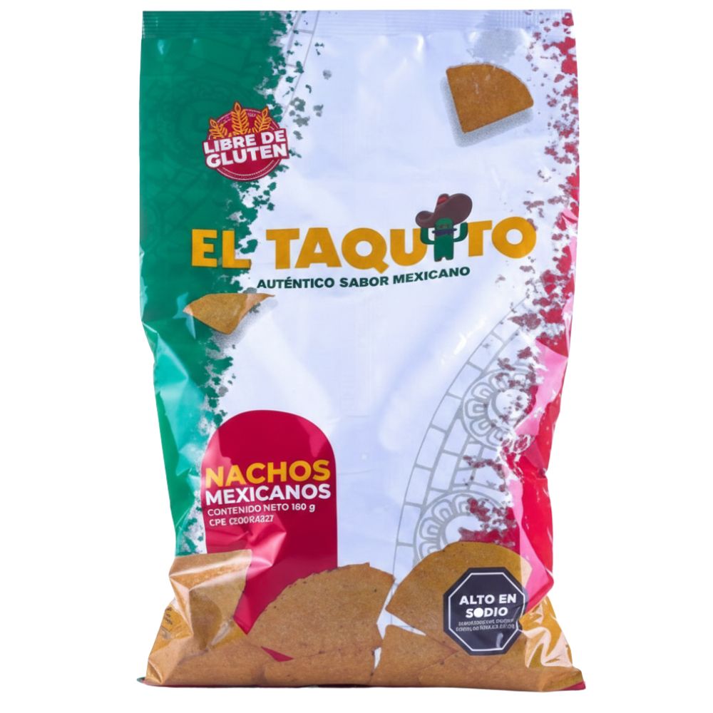 El Taquito Nachos Mexicanos 160gr