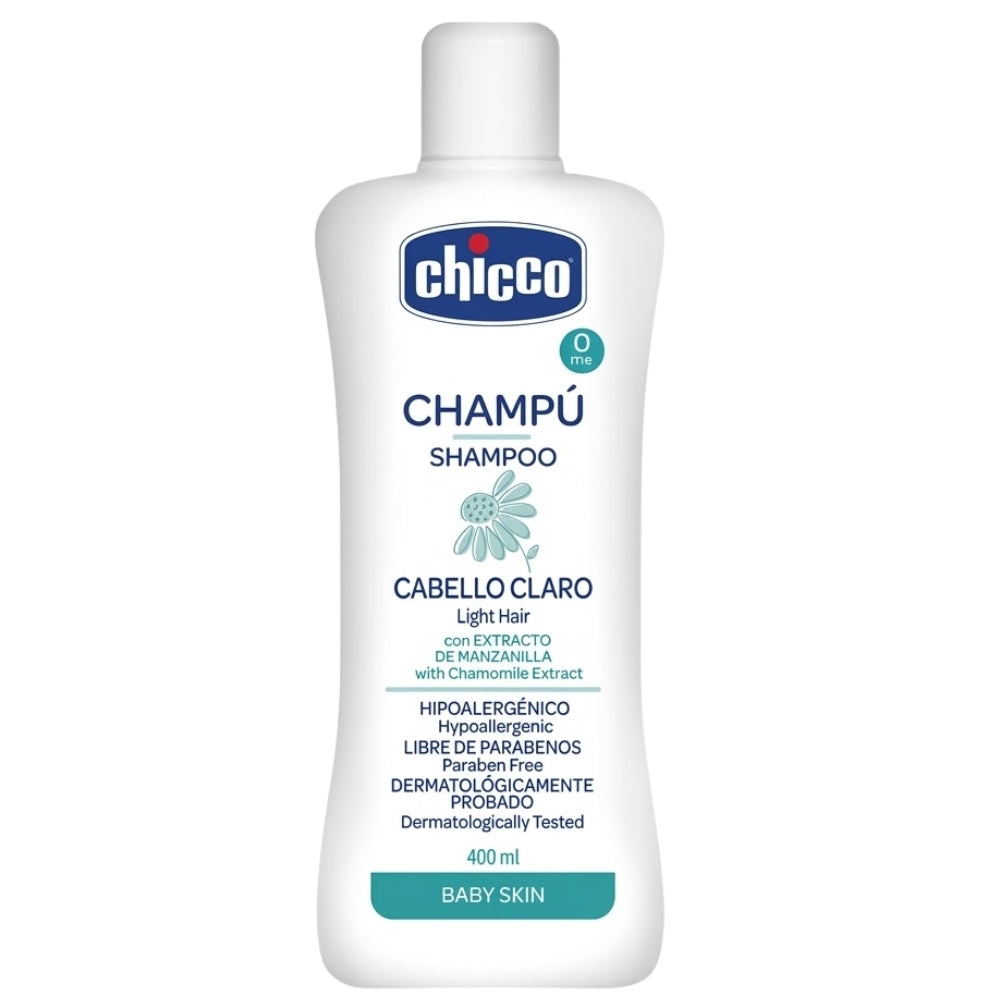 Chicco Shampoo Cabello Claro con Extracto de Manzanilla 400ml