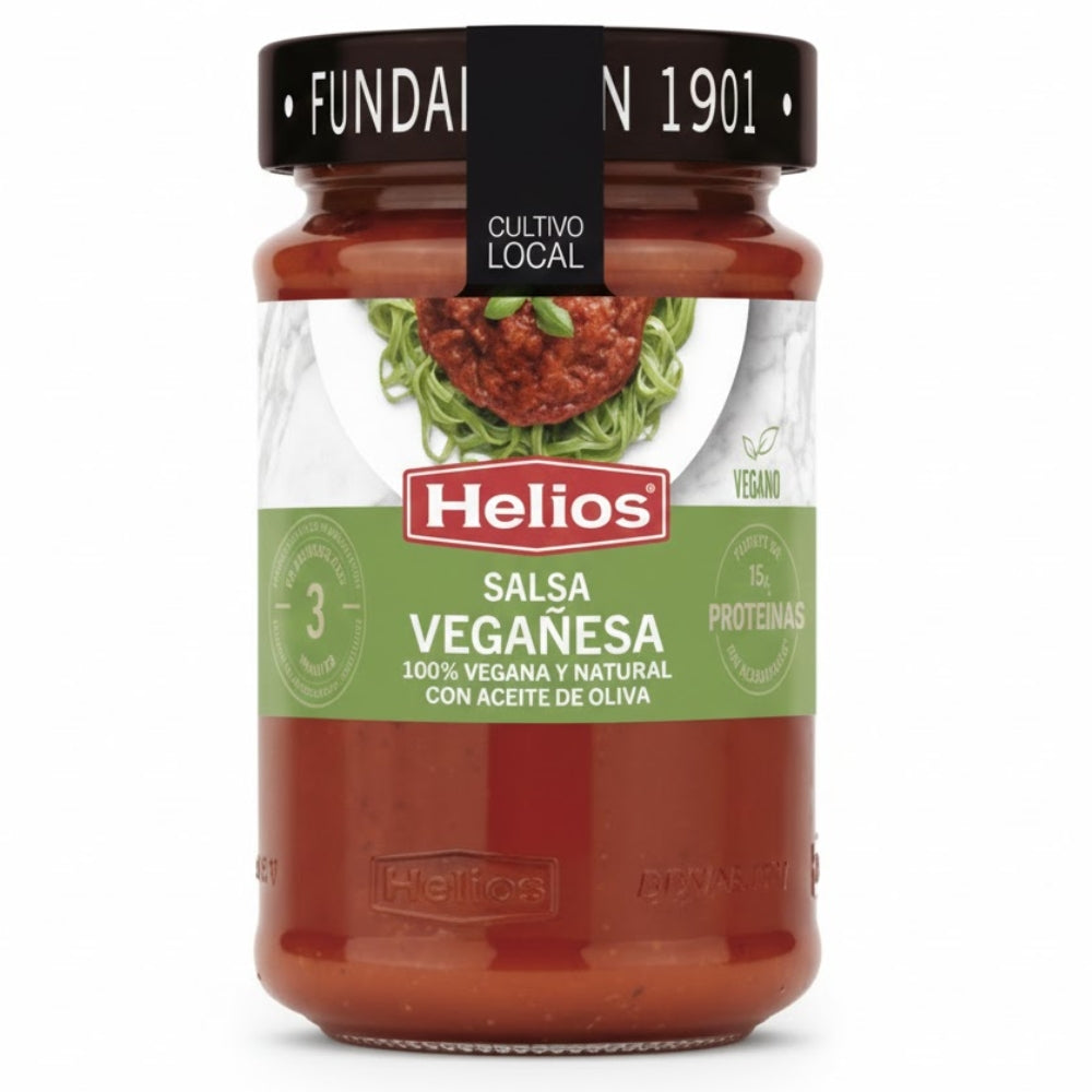 Helios Salsa Tomate Vegañesa 380gr