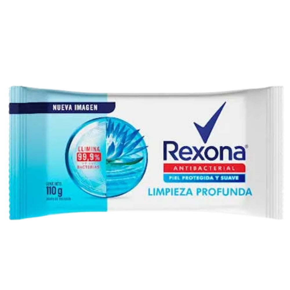 Rexona Jabon Antibacterial Limpieza 110g