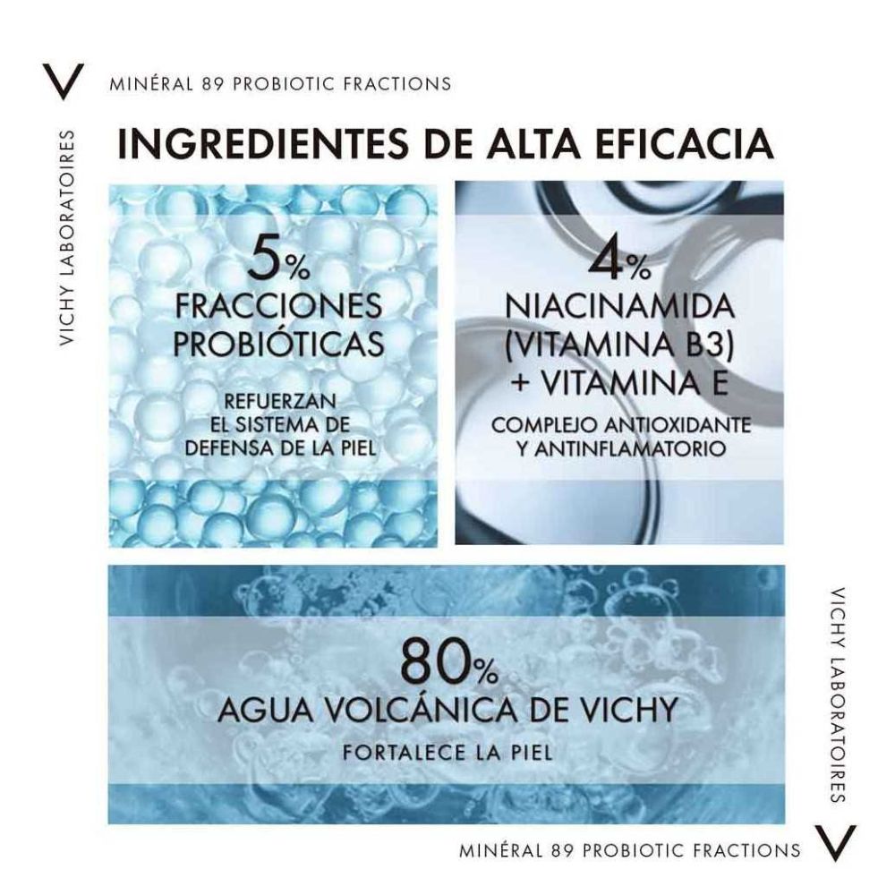 Vichy Mineral 89 Probiotic Fractions Concentrado Regenerador 30ml