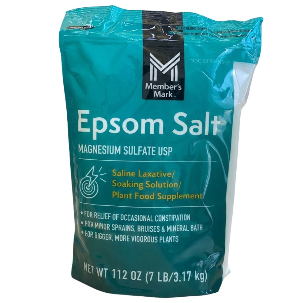 Member's Mark Epsom Salt Magnesio Sulfate Usp 3.17kg