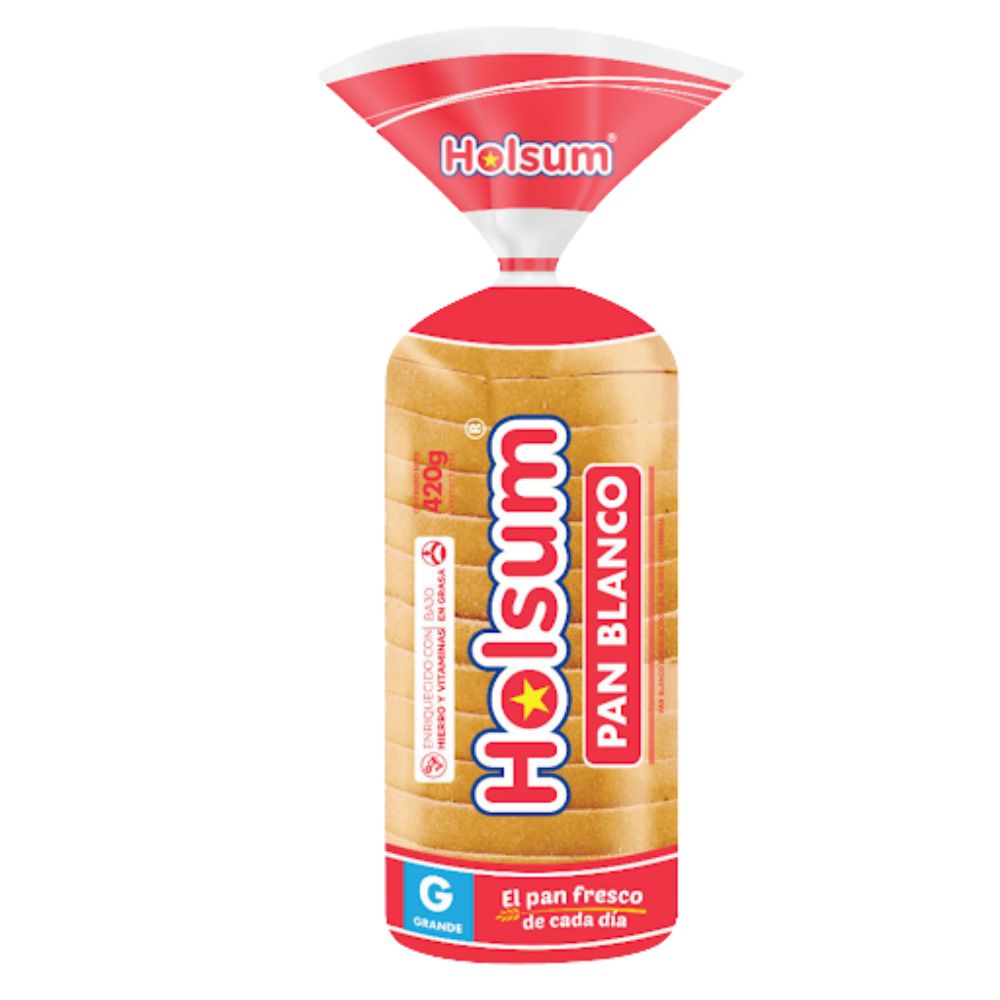 Holsum Pan Blanco  420 gr