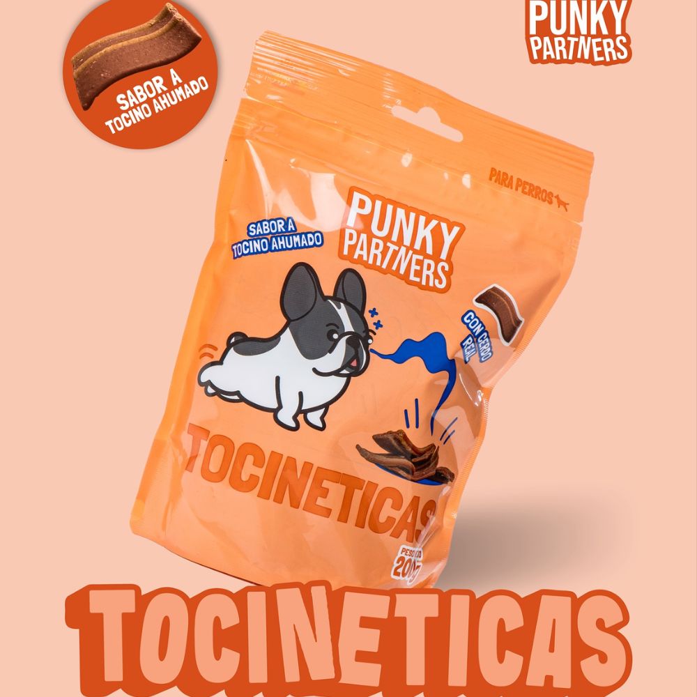 Tocineticas Punky Partners Snacks para Perros 200gr
