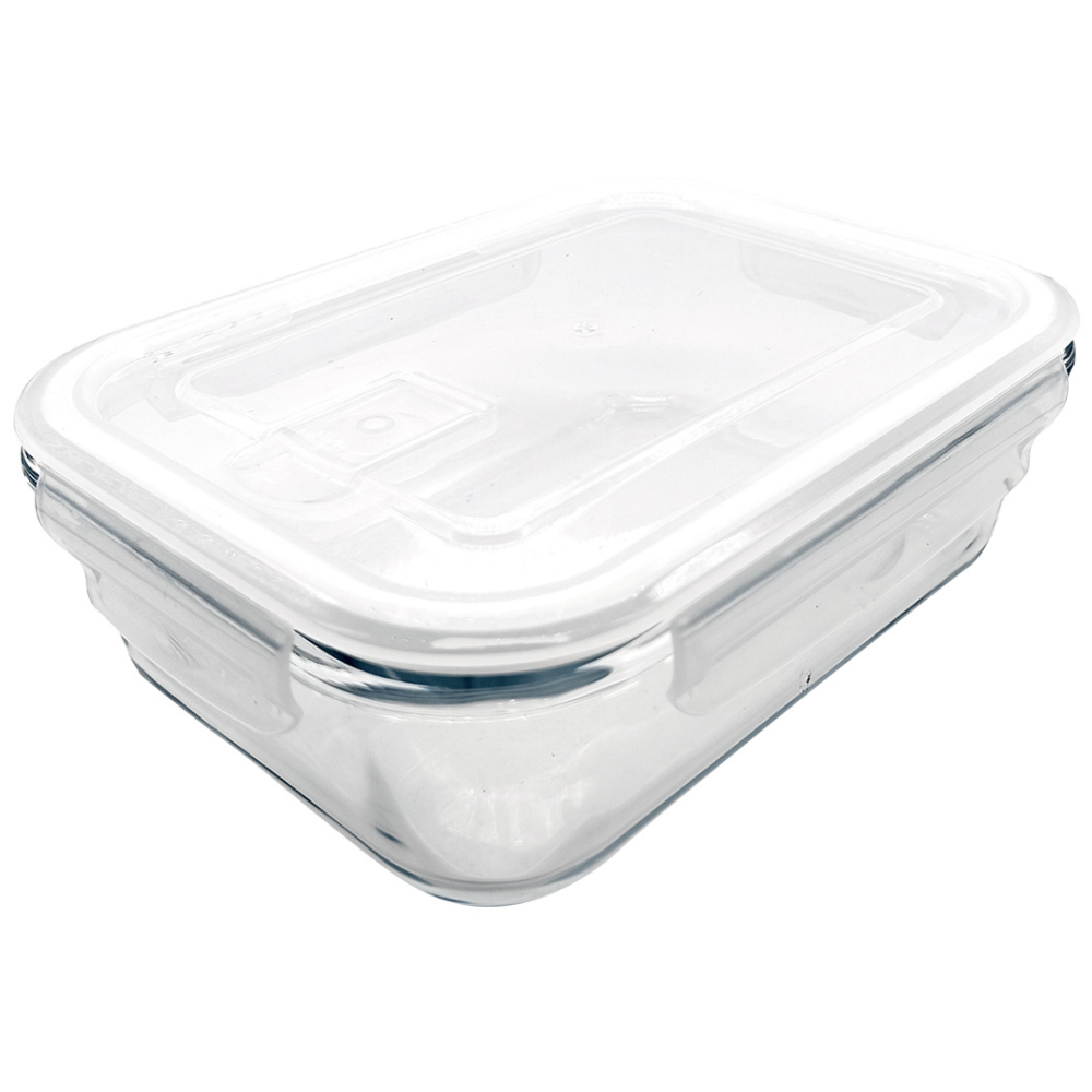 Alfa Hogar Conservador Hermético De Vidrio Con Tapa Plastica 1.040ml