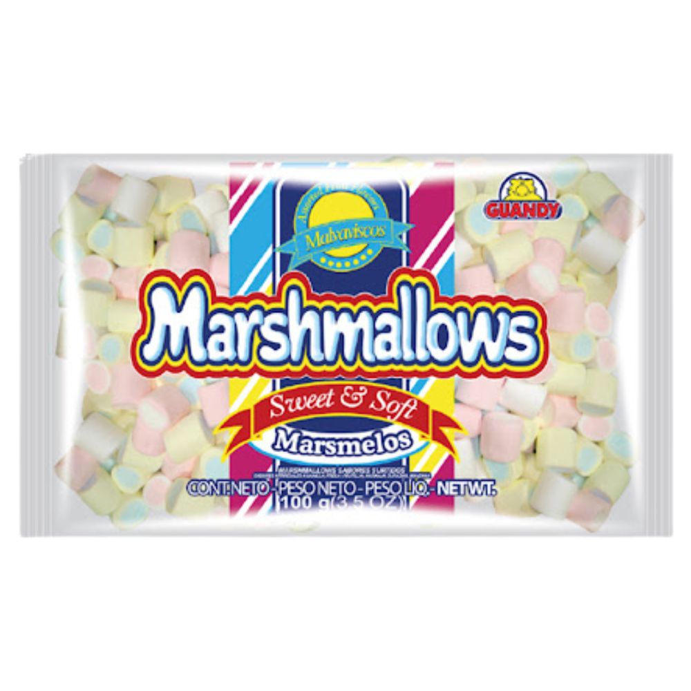 Marshmallows Mini Caramelos Tropical Original 100gr