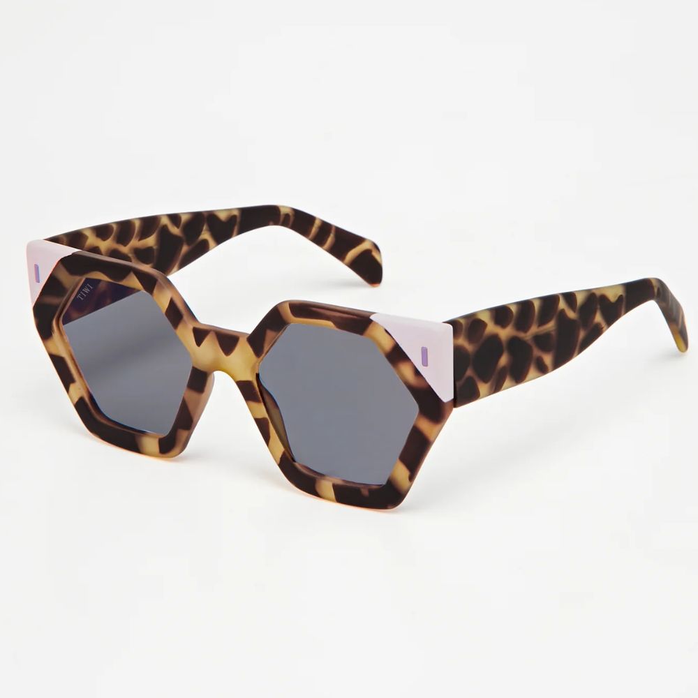 Tiwi Hexagon 108 Rubber Bicolor Green Tortoise/Violet