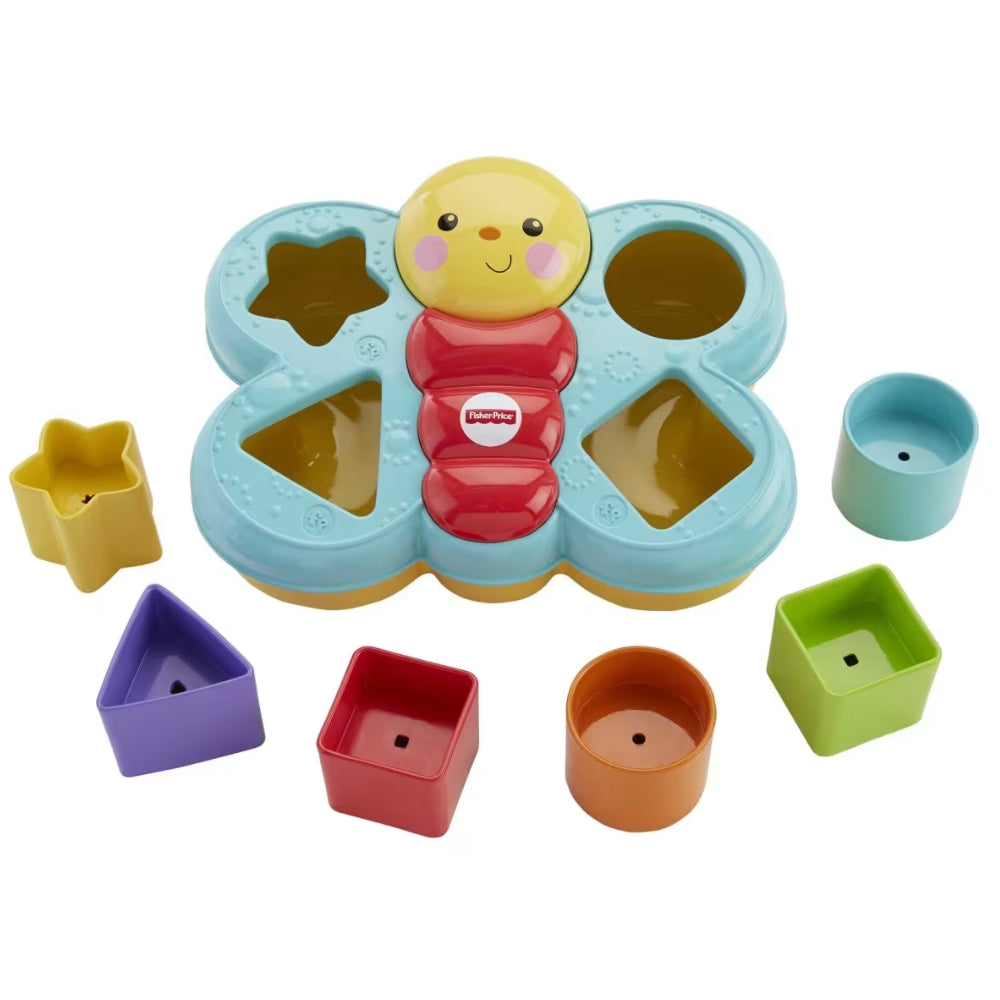 Fisher Price Clasificador de Bloques de Mariposa 6m+