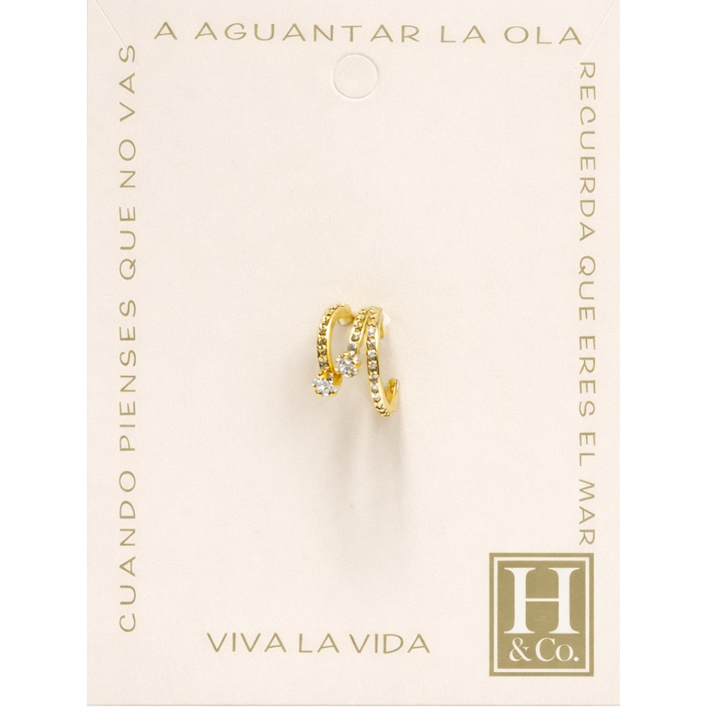 H&Co Ear cuffs Brillo Eterno