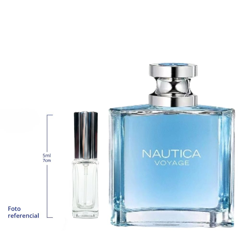 Nautica Voyage Decant Travel Size 5ml y 10ml de 75 a 150 Sprays Aprox Eau De Toilette For Men