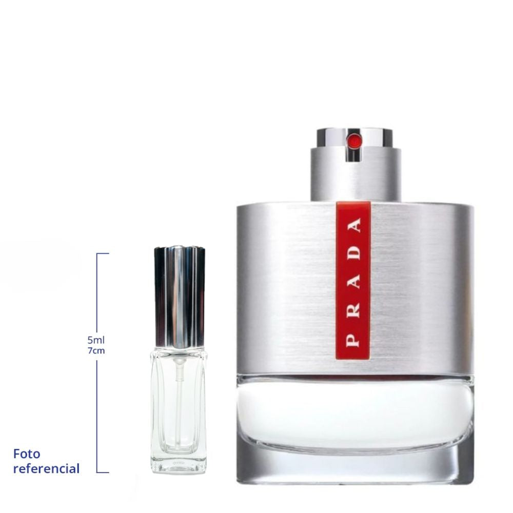 Prada Sport Luna Rossa Decant Travel Size 5ml y 10ml de 75 a 150 Sprays Aprox Eau de Toilette For Men