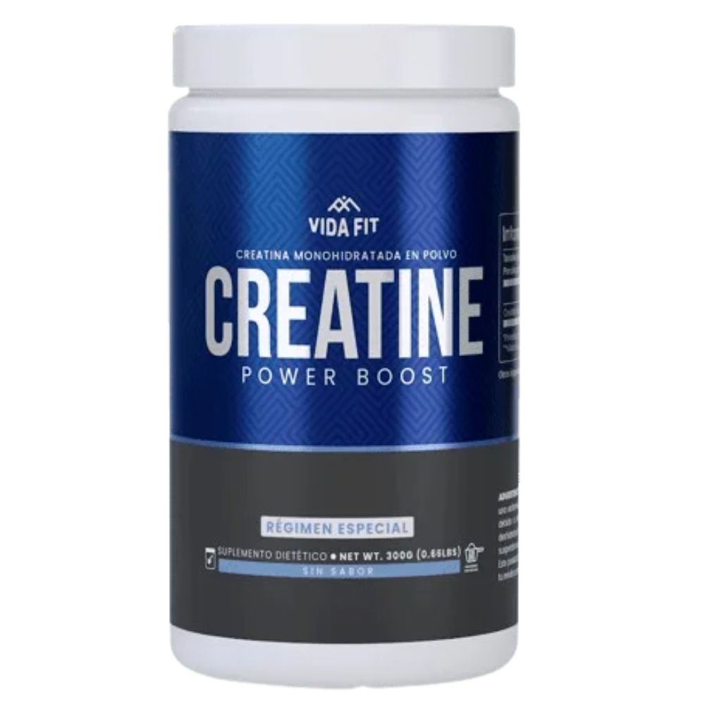 Vida Fit Creatine Power Boost Sin Sabor 300gr